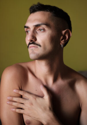 Portrait of Alberto Nidola who is an Art Cultural Mediator, Art Gallery Coordinator & Assistant, and  Photographer living in Turin, IT 